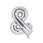 Ballon Symbole “&” – Argent
